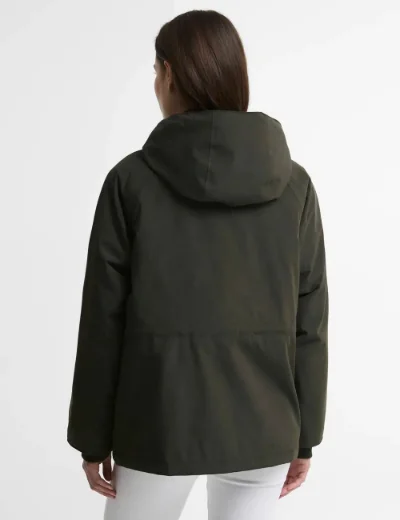 Barbour Womens Hester Waterproof Jacket | Sage/Classic Tartan