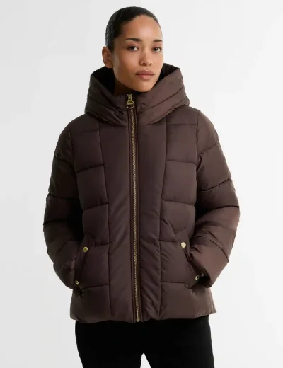 Barbour International Brantley Puffer Jacket | Truffle