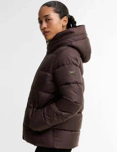 Barbour International Brantley Puffer Jacket | Truffle