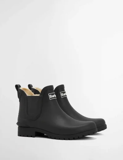 Barbour Women's Kirkton Ankle Wellingtons | Black