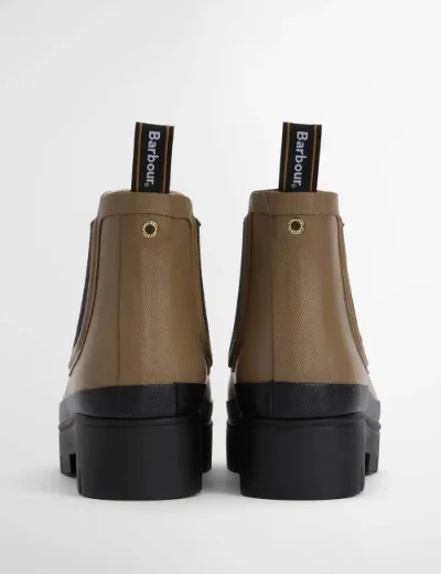 Picture of Barbour Halton Ankle Wellingtons | Military Brown
