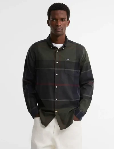 Picture of Barbour Dunoon Tailored Fit Shirt | Shadow Classic Tartan
