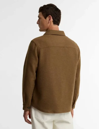 Barbour Marltown Wool-Blend Overshirt | Sandstone