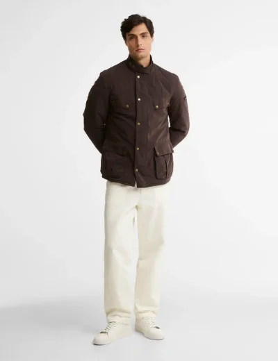 Barbour International 90th Anniversary Duke Casual Jacket | Black Oak