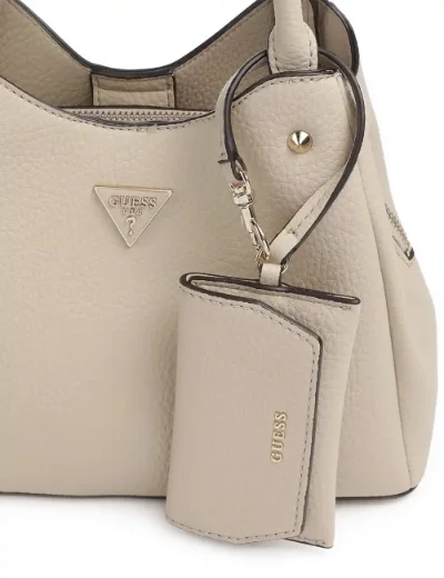 Guess Lorella Small Handbag | Bone