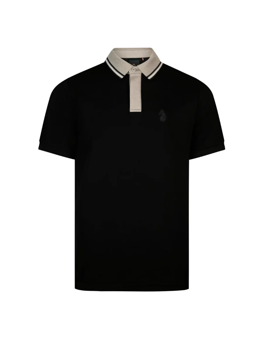 Picture of LUKE 1977 Leo Polo Shirt| Black/Hardnut