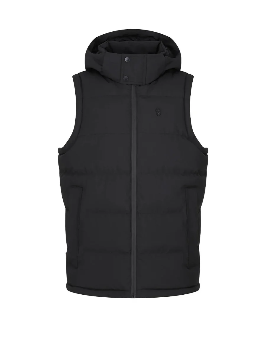 Picture of LUKE 1977 Vienna Quilted Gilet | Black