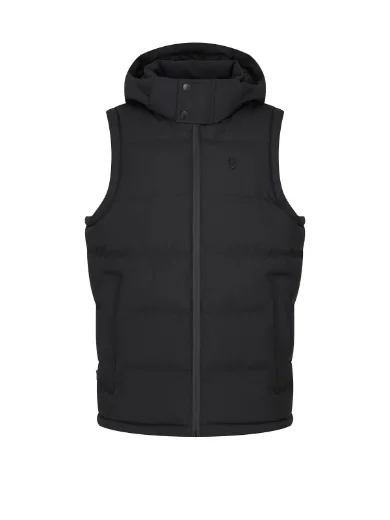 Picture of LUKE 1977 Vienna Quilted Gilet | Black