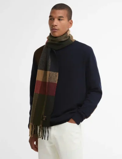 Barbour Westerdale Scarf | Sage\Sandstone