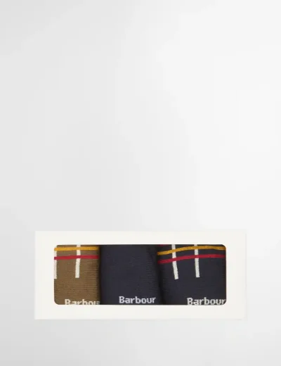 Barbour Tartan Sock Gift Set | Classic tartan