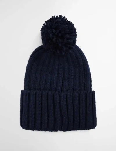Picture of Barbour Mens Kelson Beanie | Navy