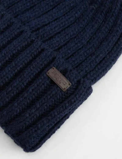 Picture of Barbour Mens Kelson Beanie | Navy