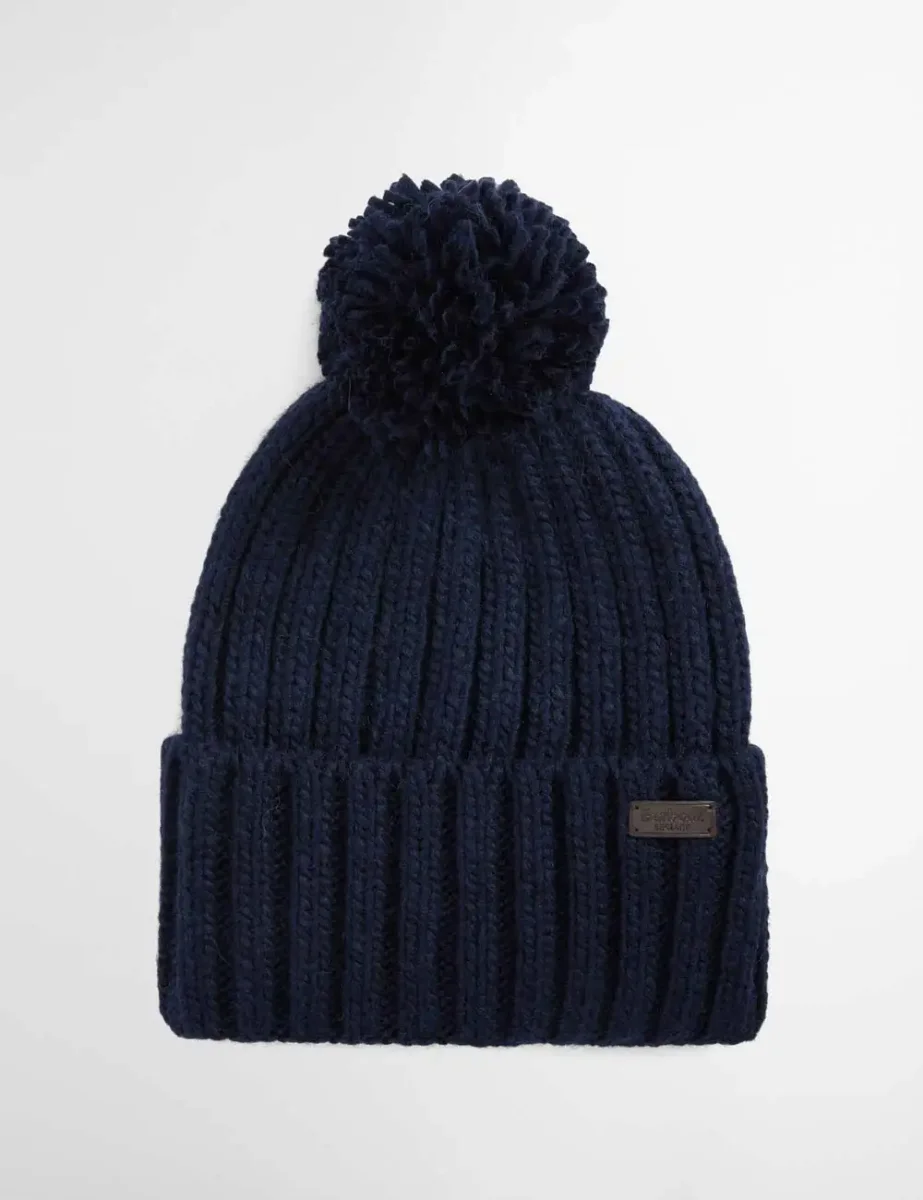 Picture of Barbour Mens Kelson Beanie | Navy