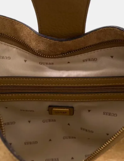Guess Camden Shoulder Bag | Light Brown