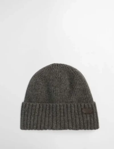 Barbour Carlton Beanie & Glove gift set | Grey
