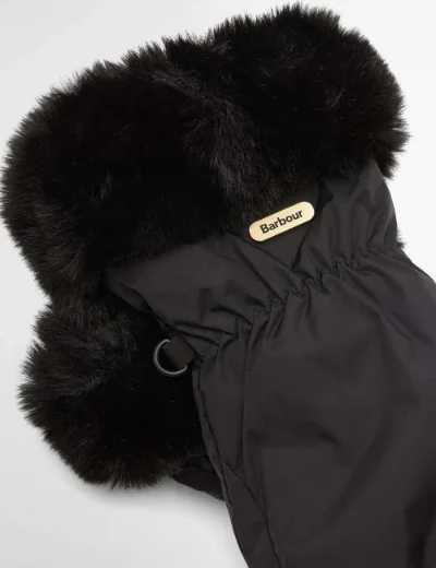 Barbour Womens Primrose Waterproof Mittens | Black