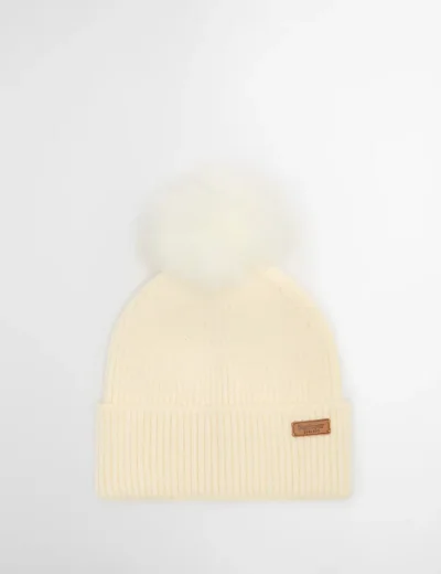 Barbour Dover Beanie Hat and Hailes Scarf Gift Set | Monochrome