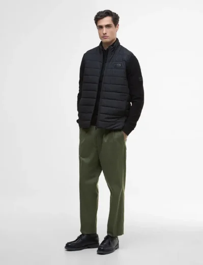 Barbour International Mens Aldon Gilet | Black
