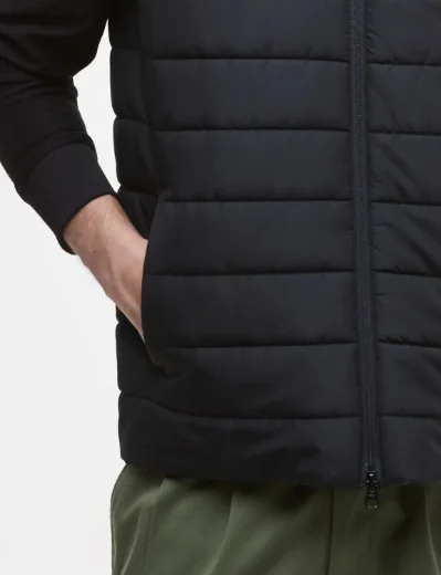 Barbour International Mens Aldon Gilet | Black